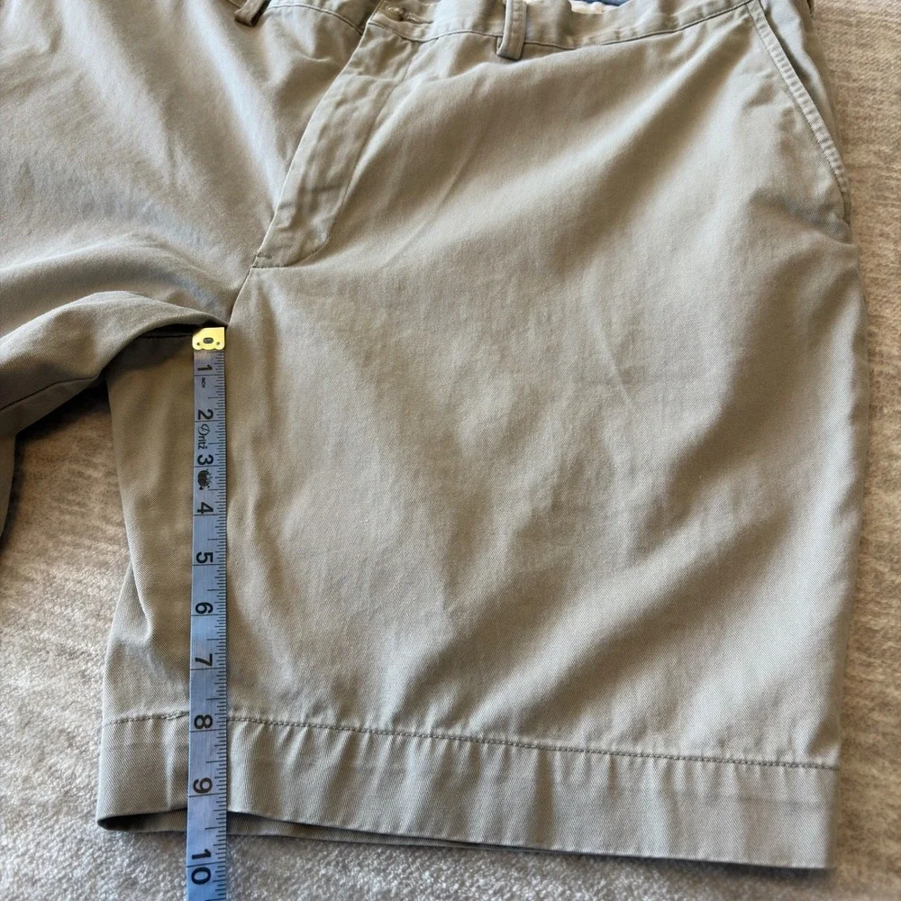 Polo Ralph Lauren Shorts‎ Mens Size 40 Beige Chino Classic Casual Preppy